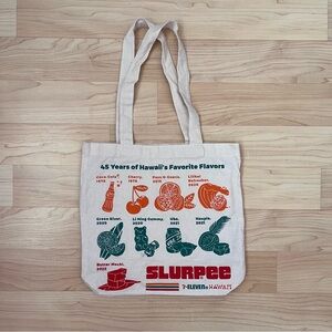 New 7-Eleven “RARE” Tote Bag 7-11 DAY 2023 Hawai’i Exclusive Slurpee Logo